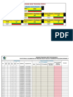 1-Package Wise Tracking Sheet - Matrix - Package WORK DONE MARKED UP