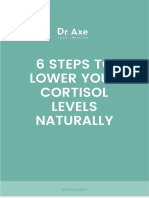 6 Steps To Lower Your Cortisol Levels Naturally