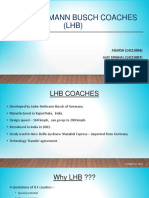 Linke Hofmann Busch Coaches (LHB) : ADARSH (14113004) AJAY SINGHAL (14113007)