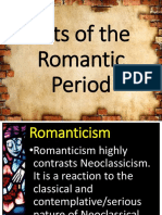 Arts of The Romantic Period