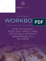 Workbook Quickly Read Any Card Fillable