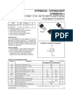 Stp8Nc50 - Stp8Nc50Fp Stb8Nc50-1: N-Channel 500V - 0.7 - 8A To-220/To-220Fp/I2Pak Powermesh Ii Mosfet