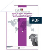 Zungu SM 22158820 2019 PGDPM Essay Managing Projects