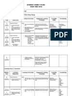 Science Yearly Plan Year Two 2010