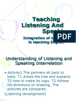 Teaching Listening and Speaking