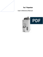 Datex-Ohmeda Tec7 - Service Manual