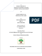 Financial Statement Analysis Sip.... Bhagyashree