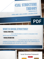 Social Structure Theory