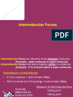 Intermolecular Forces