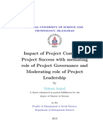 .Impact of Project Control On Project Success