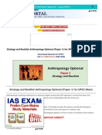 Strategy and Booklist Anthropology Optional (Paper-1) For UPSC Mains - IAS204211 PDF