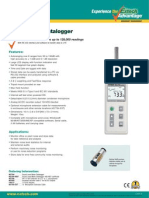 Sound Meter Extech Datasheet