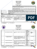 G7 English Budget of Work 4th Quarter