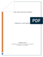 NMC GOLD FINANCE LIMITED - Forensic Report 1