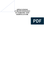 Applications of Biotechnology in Forestry and Horticulture PDF