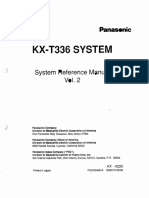 Panasonic KX-T336 System Ref Vol 2 PDF