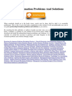 Partnership Formation Problems and Solutions PDF