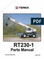 Manual de Partes Grua Terex RT230-1