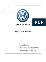 Volkswagen: TQM Case Study