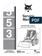 Bobcat 553 Service Manual SN 513011001-Above Europe Only - SN 513031001-Above