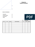 BE-WI-248-01-F07 Datasheet Turbine Flowmeter