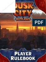 Dusk City Outlaws - Player Rulebook