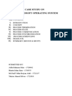 Case Study On Windows (ADEL)