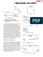 How To Measure Area PDF