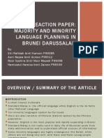 PRESENTATION PPT - REACTION PAPER Final