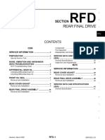 Rear Final Drive: Section