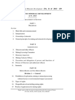 The Mines and Minerals Act, 2015