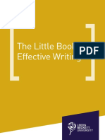 Little Book of Effective Writing