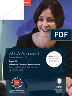 2015 ACCA P4 AFM Revision Kit BPP