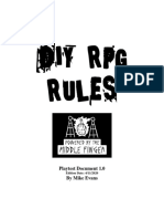 DIY RPG Rules Playtest