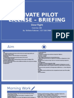 Briefing 10A Slow Flight