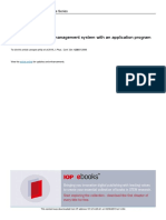 Iot Based Car Parking Management System With An Ap PDF