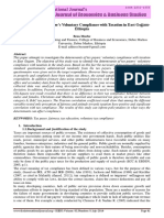 Journal On Compliance With Taxation in East Gojjam-Ethiopia PDF