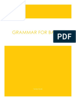 Grammar For Basics