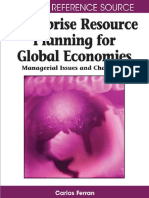 Enterprise Resource Planning For Global Economies Managerial Issues and Challenges PDF