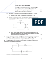 Electric Field and Capacitors