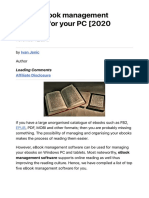 5 Best Ebook Management Software For Your PC (2020 Guide)