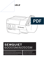 SewQuiet 6000SM Instructions 2016