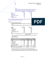 Financial Management: Rajiv Srivastava - Dr. Anil Misra Solutions To Numerical Problems