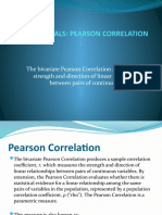 SPSS Pearson R