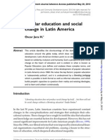 Popular Education and Social Change