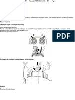 Timing Belt: Service and Repair Timing Belt, Dismantling