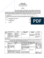 Subject Description:: St. Anthony's College San Jose, Antique High School Department Curriculum Pacing Guide in English 9