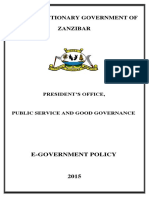 About Zanzibar Egovernment