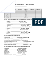 Comparative and Superlative Carta