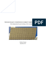 THE BOUNDARY CONDITIONS IN DIRECT SIMPLE SHEAR TESTS Developments For Peat Testing at Low Normal Stress